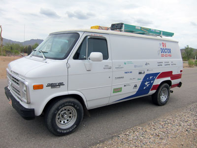 Photo of the RV Doctor's van.